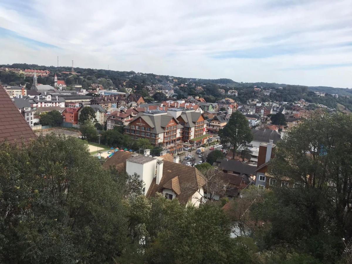Flat Gramado Centro - Proximo Da Rua Coberta Daire Dış mekan fotoğraf