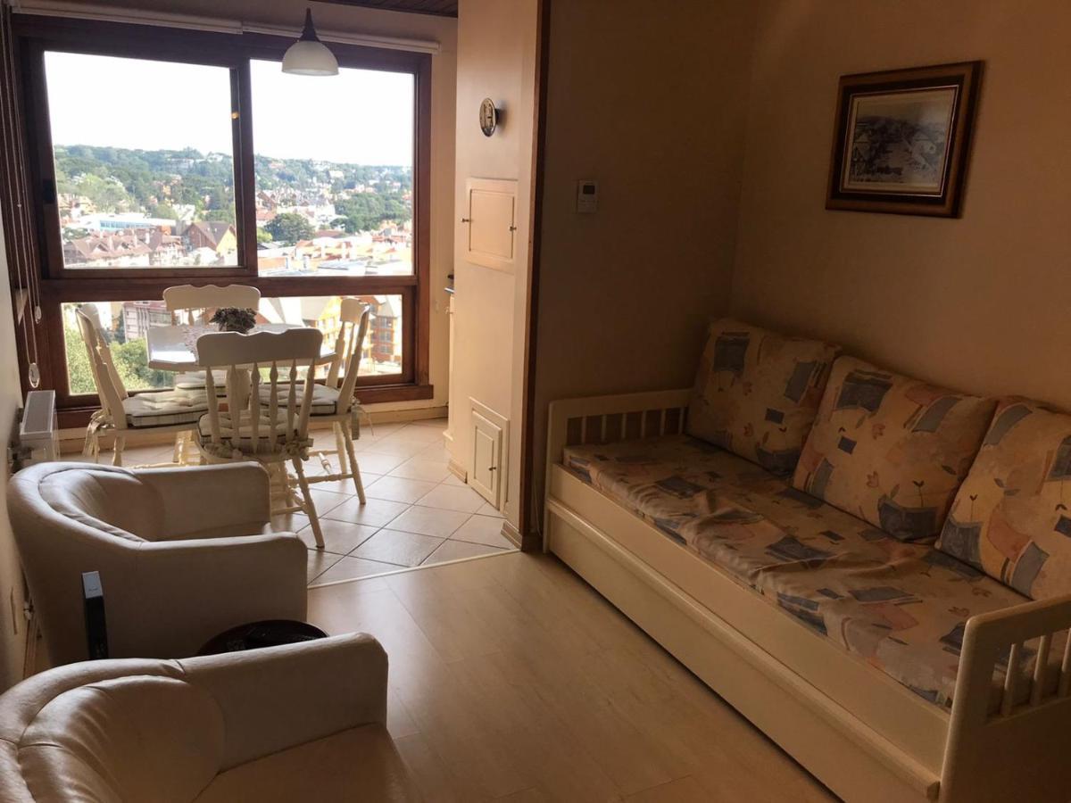 Flat Gramado Centro - Proximo Da Rua Coberta Daire Dış mekan fotoğraf