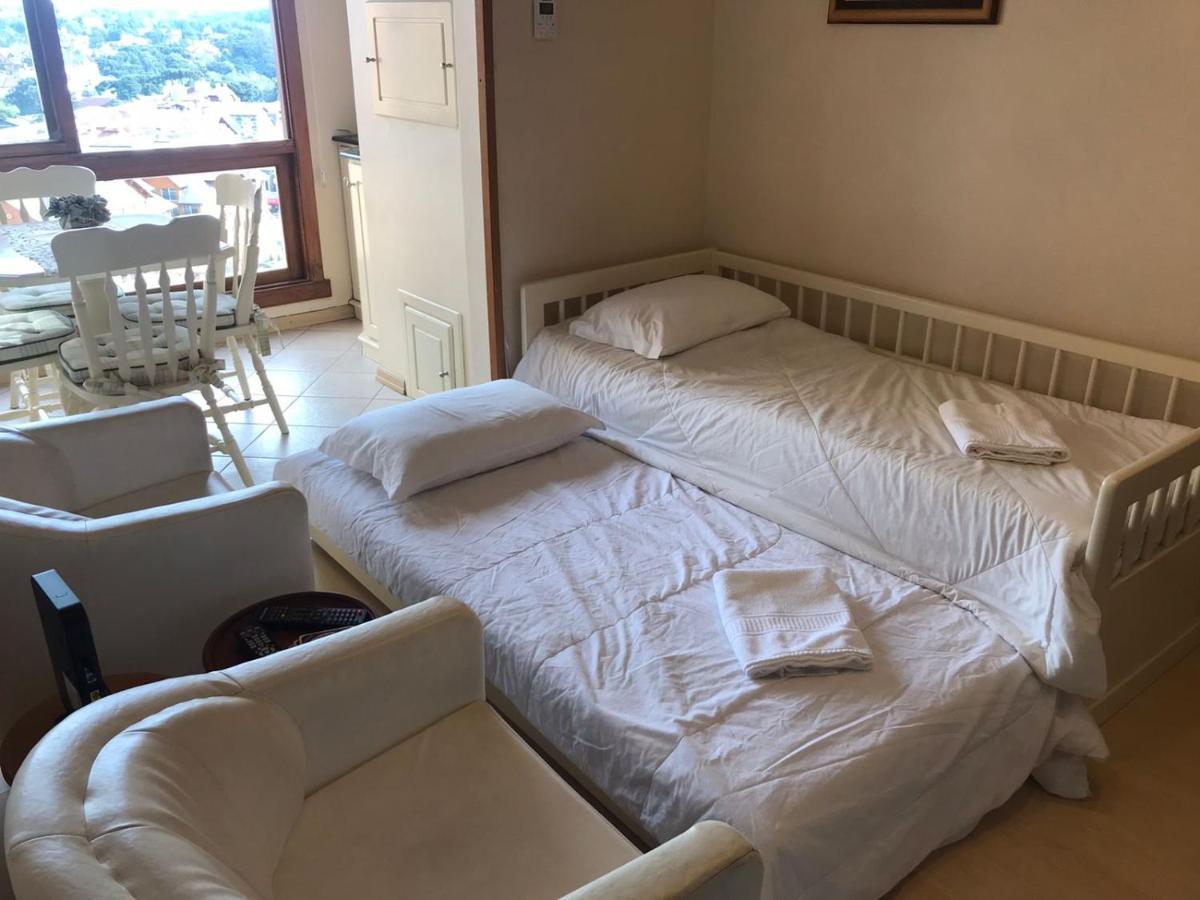 Flat Gramado Centro - Proximo Da Rua Coberta Daire Dış mekan fotoğraf